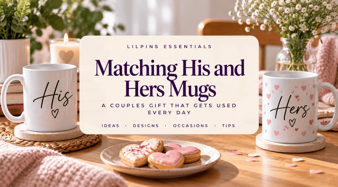 Matching His and Hers Mugs: A Couples Gift That Gets Used Every Day