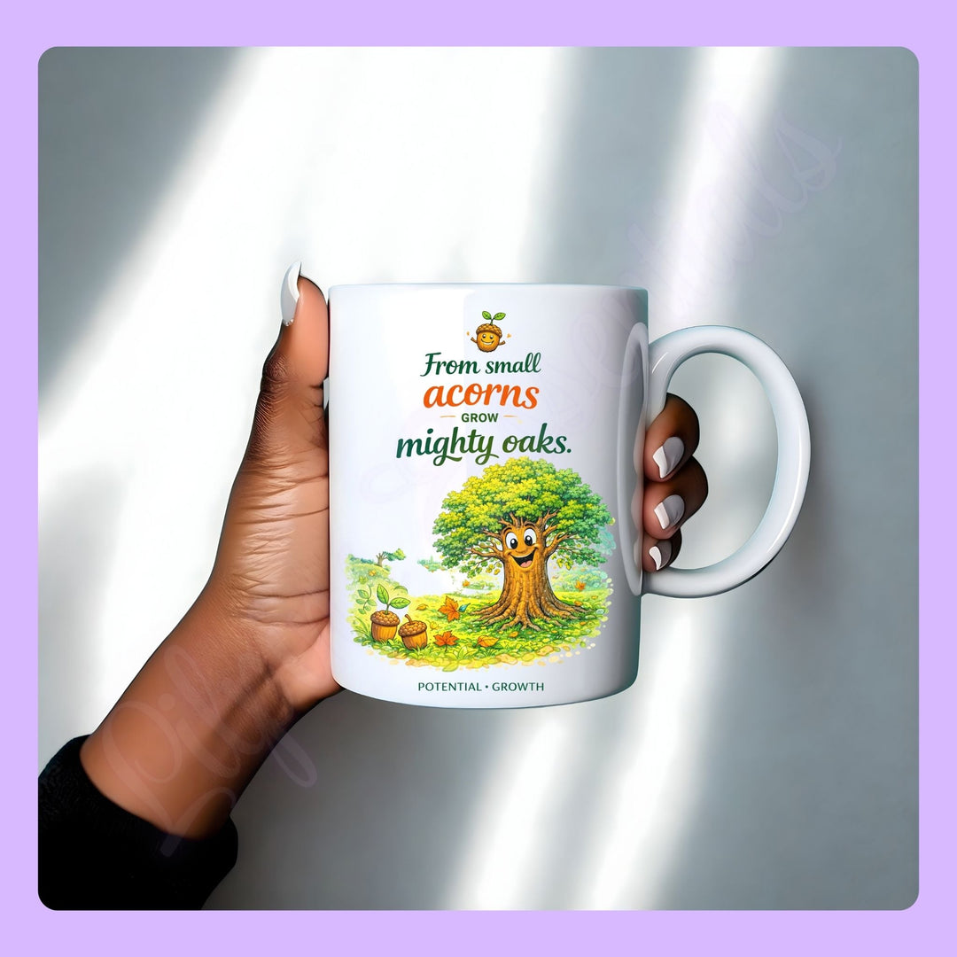 Positive message mug from Bloom Anywhere collection