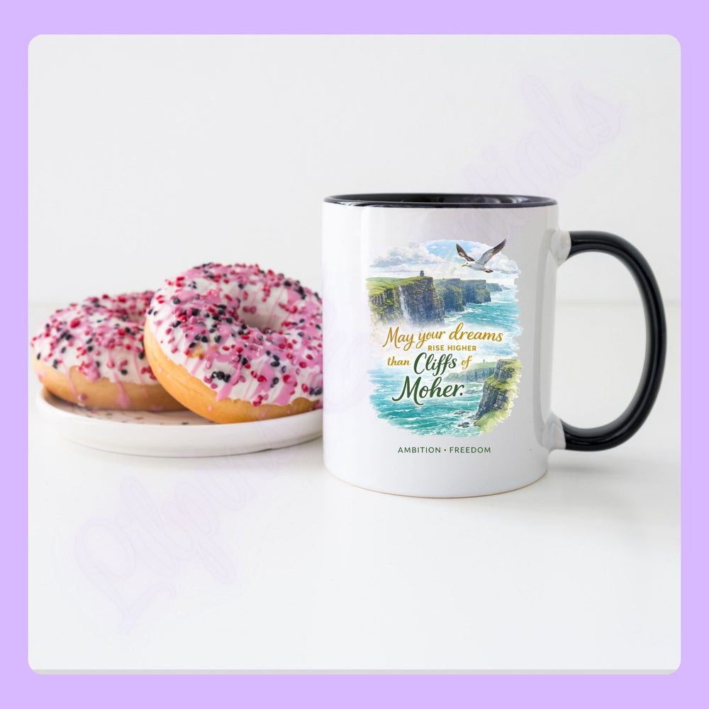 Bloom no matter the weather motivational mug