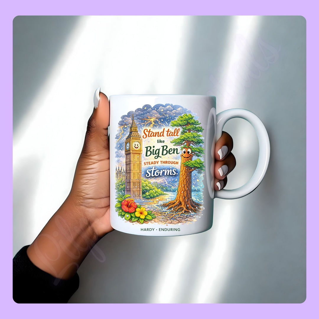 Inspirational travel and nature quote ceramic mug