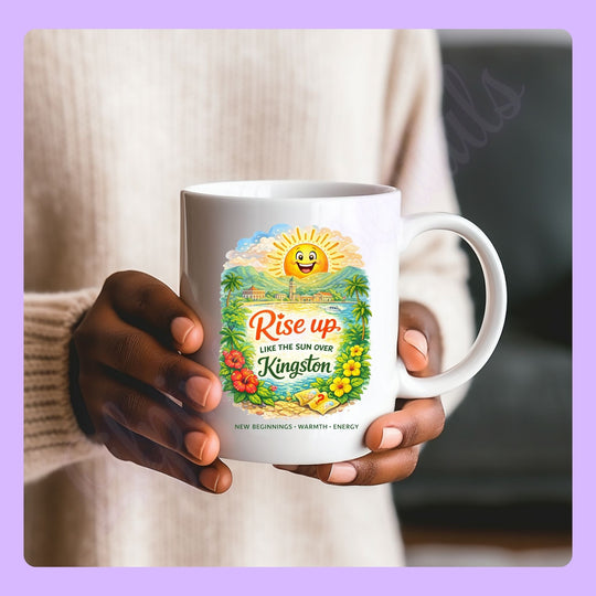 Bloom Anywhere inspirational quote mug collection