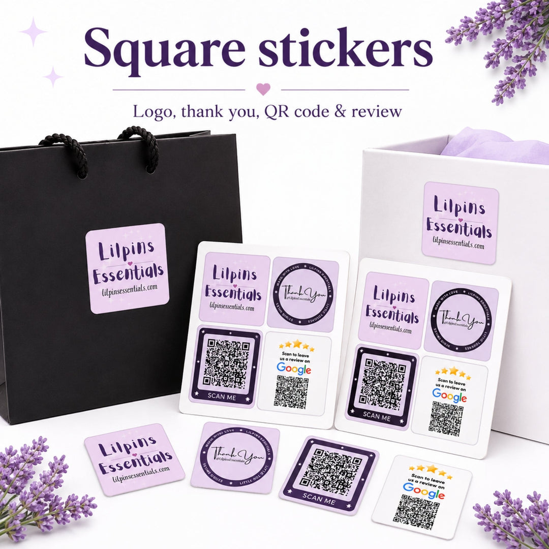 Custom waterproof vinyl sticker sheet for packaging