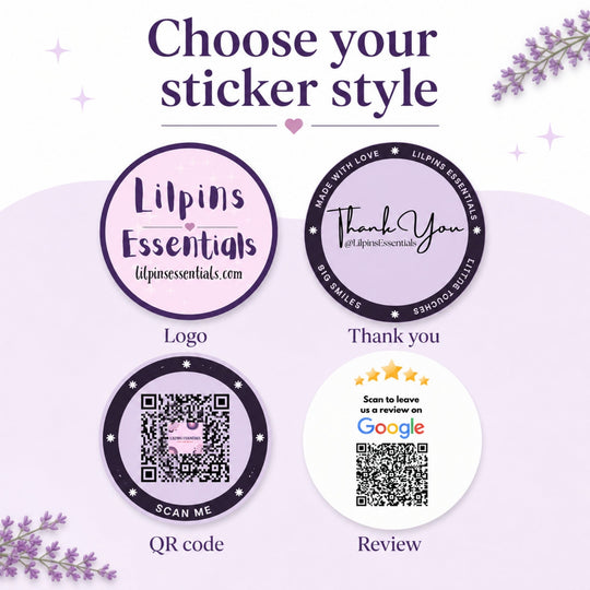 Custom business sticker sheets with uploaded artwork