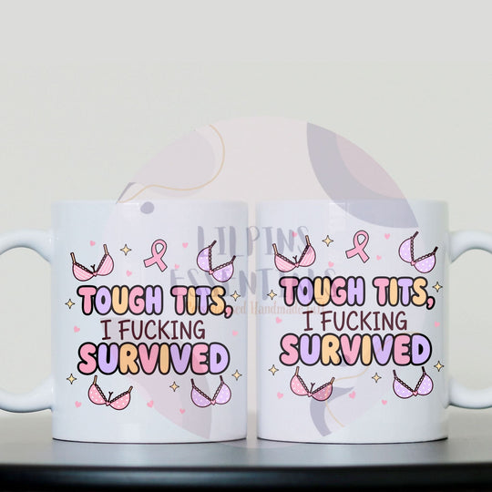 Breast cancer survivor quote mug gift