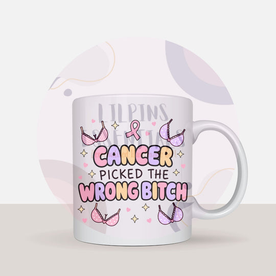 Breast cancer survivor novelty mug