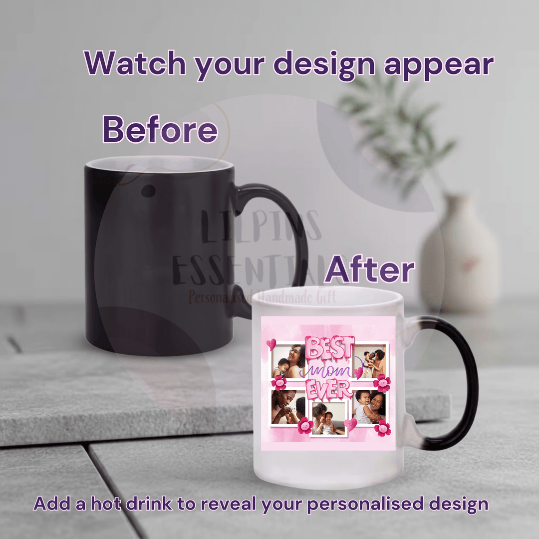 Heat changing mug product example