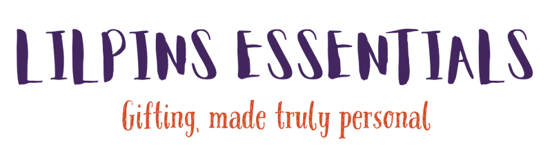 Lilpins Essentials brand logo for custom mugs and tumblers