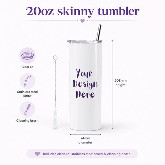 11 photo collage stainless steel tumbler