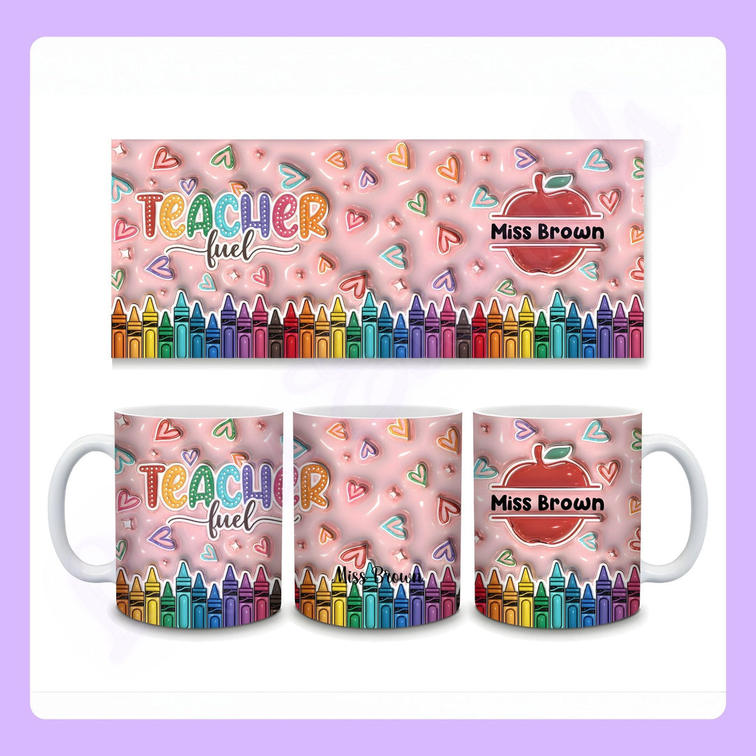 End of term personalised teacher gift mug