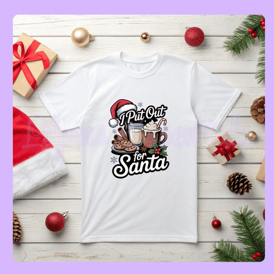 Personalised Christmas T-shirt with custom name design