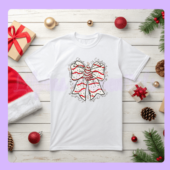 Christmas T-shirt with Merry Christmas design