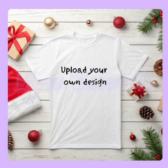 Personalised Christmas T-shirt festive gift