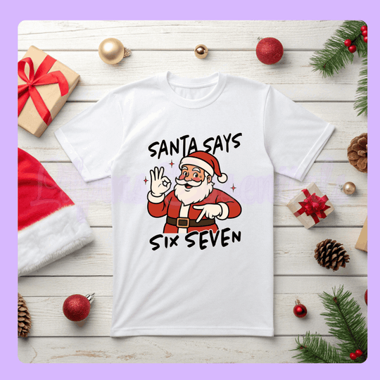 Christmas T-shirt with Hot Mess festive design