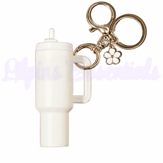 personalised mini tumbler keychain gift idea