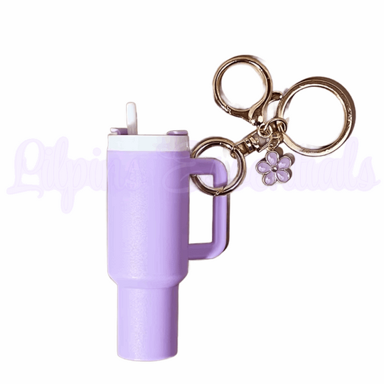 mini cup keychain with hidden compartment storage