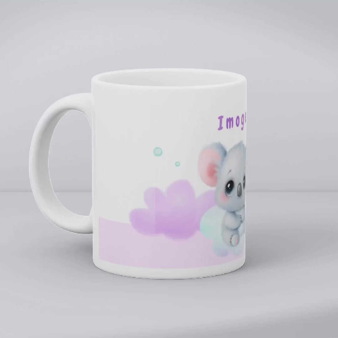 personalised-koala-kids-mug-6oz-11oz-video